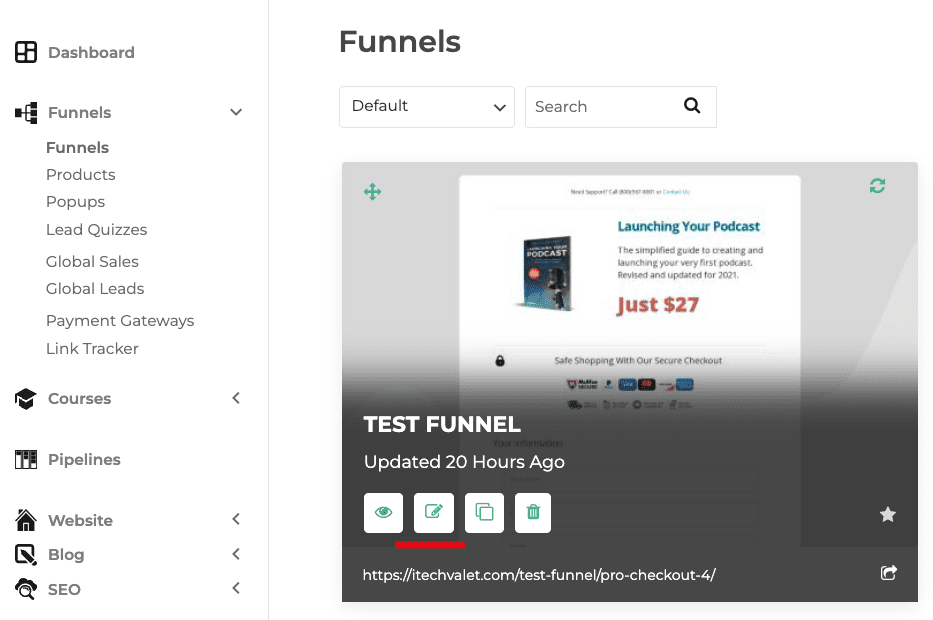 affiliate badge for dropfunnels