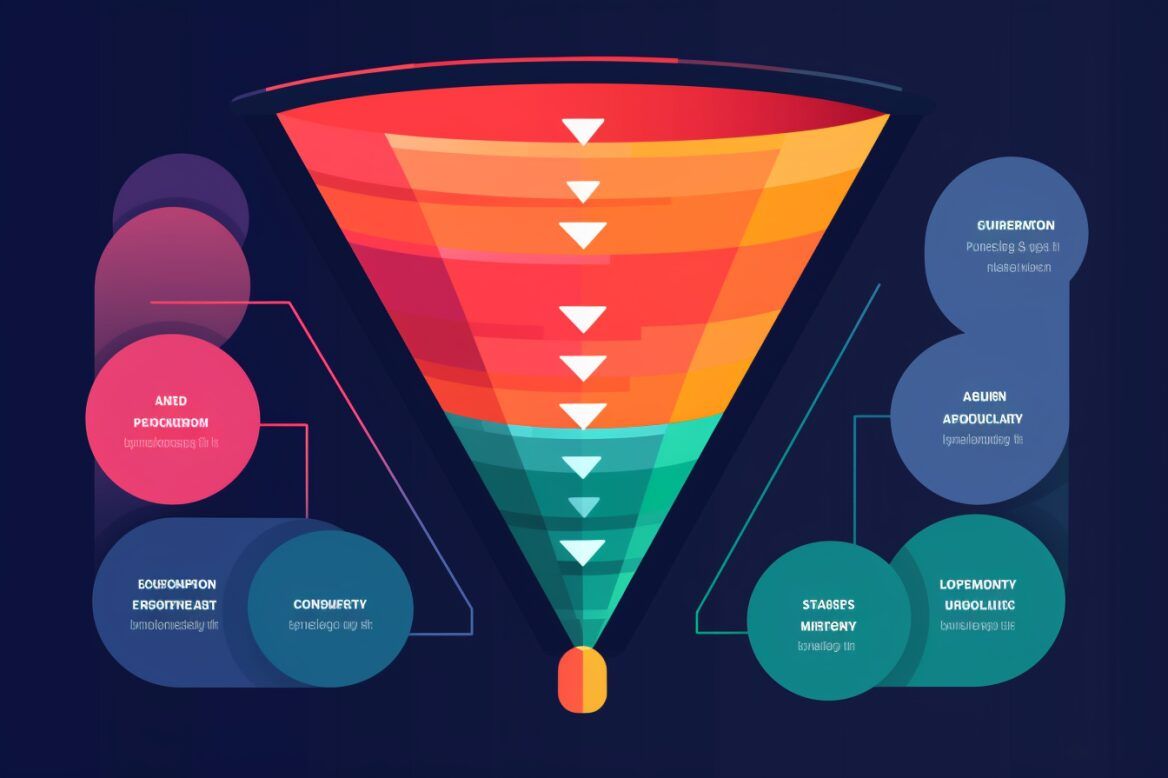 infograph of best sales funnel for coaches