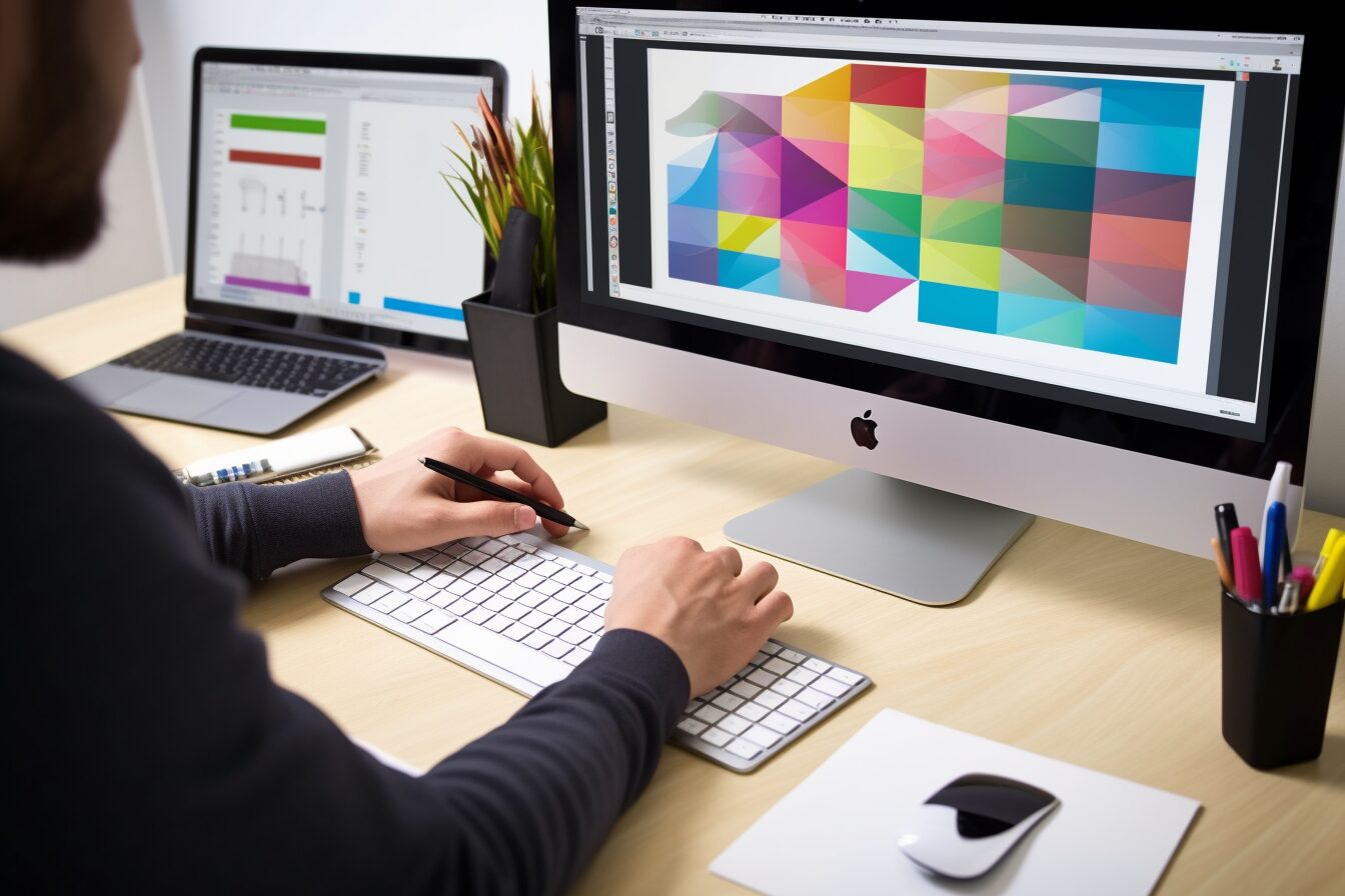 web designer creating art web designer creating art