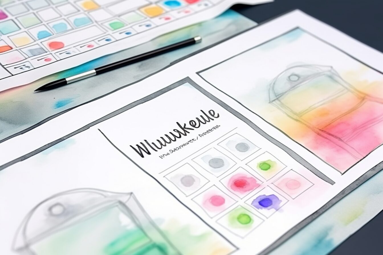website UI mockup website UI mockup