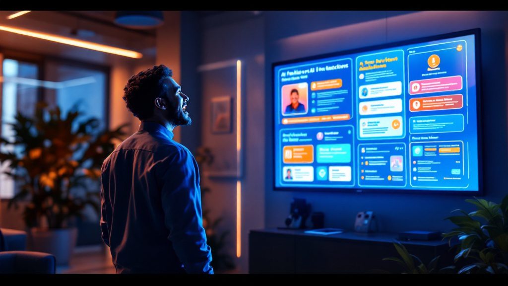 Chiropractor comparing generic AI-generated content versus personalized AI blog content using proper prompts