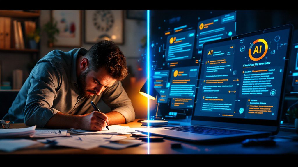 Comparison of traditional vs AI-powered content creation for chiropractic practices
