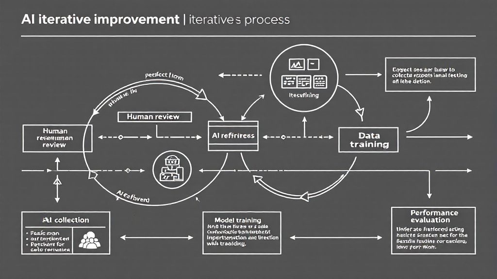 Content refinement workflow showing collaboration between chiropractor expertise and AI writing assistance