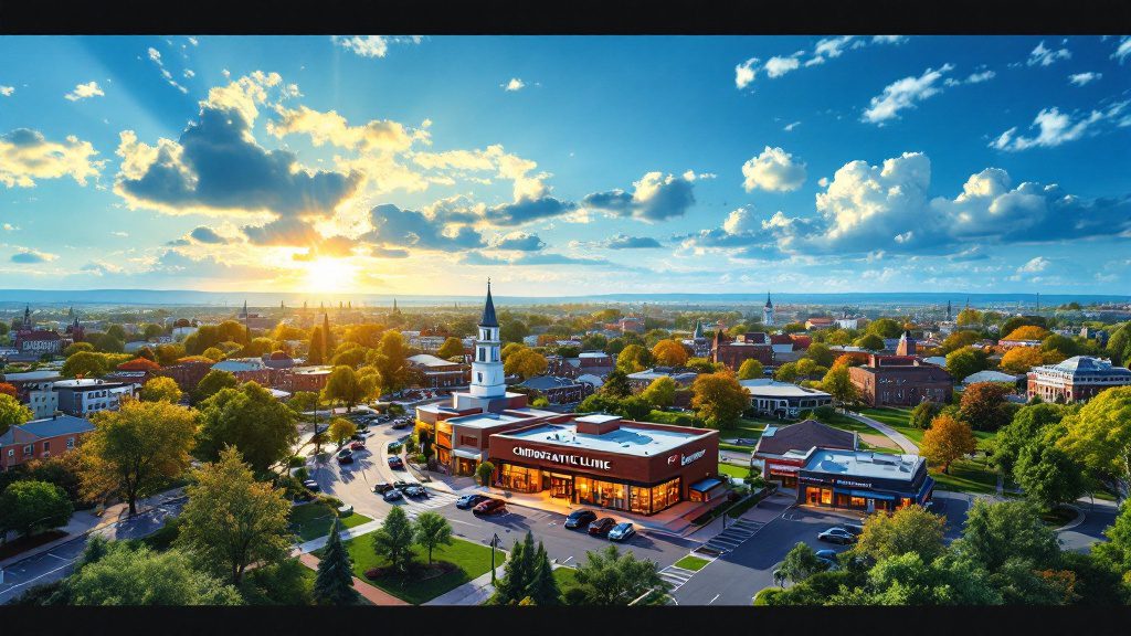 Local community context for chiropractic AI prompts showing geographic and cultural elements