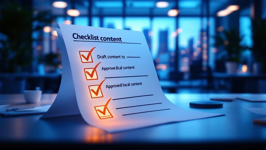 Local content authenticity testing process for chiropractic blog posts