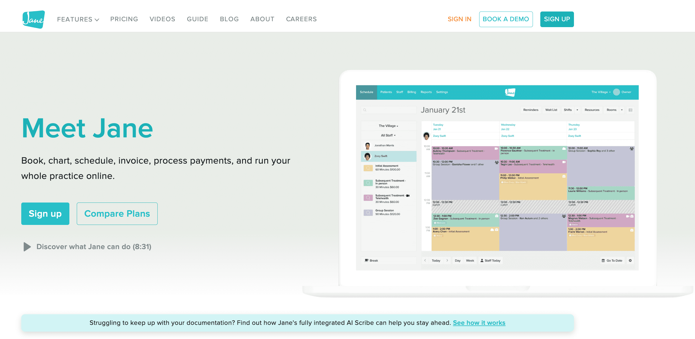 jane app for chiro