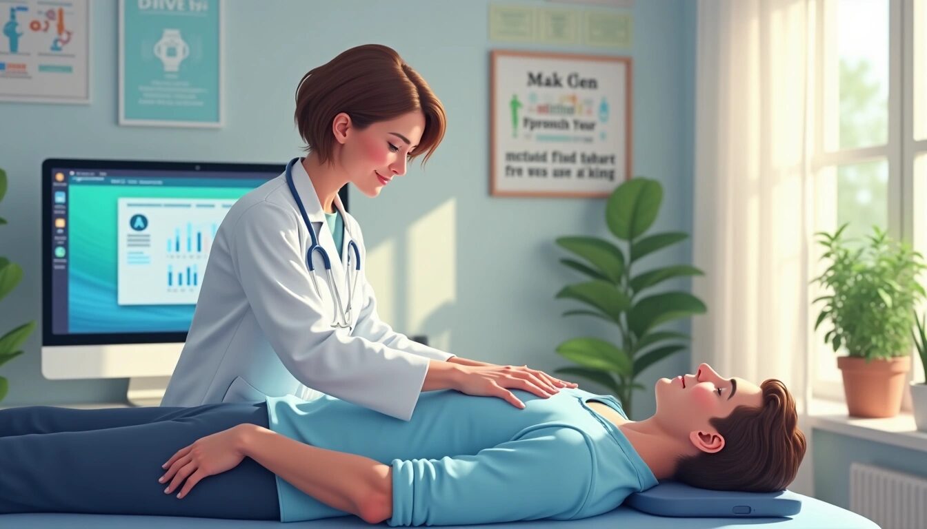 chiro with patient