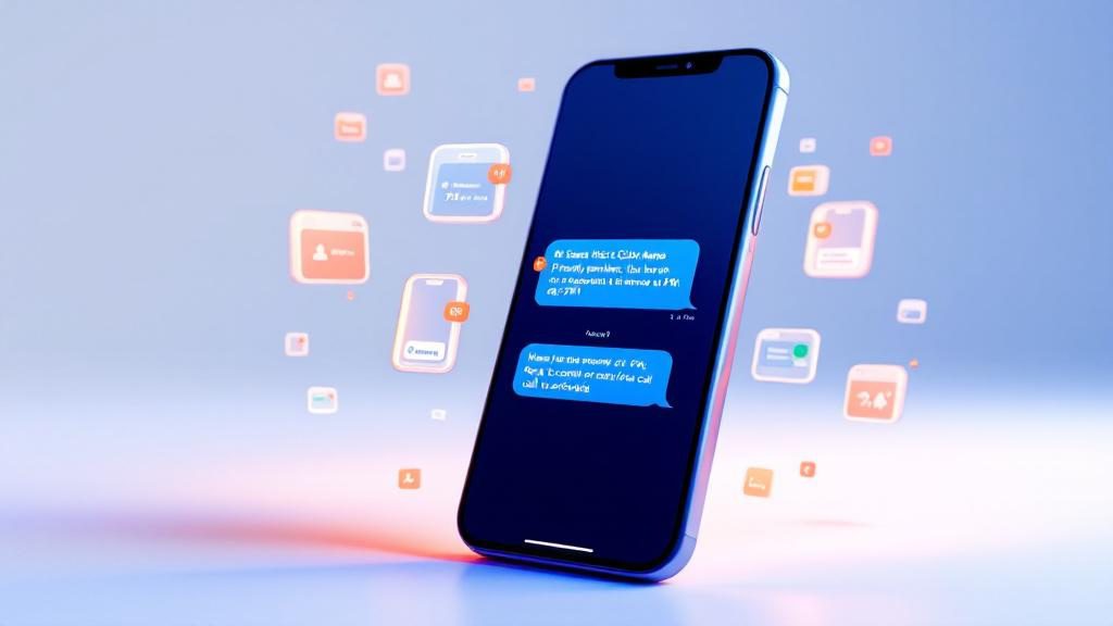 Chiropractic SMS marketing showing appointment reminder text message on smartphone with high engagement rates and instant delivery