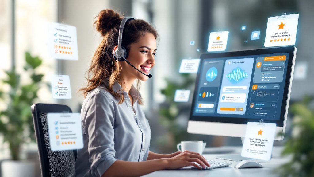 Chiropractic front desk staff with call recording system showing training opportunity and improved patient phone communication