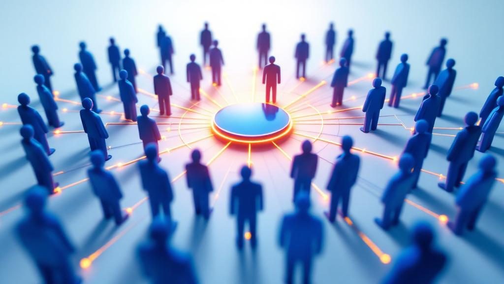 Chiropractic practice community building showing patient connections and long-term loyalty network