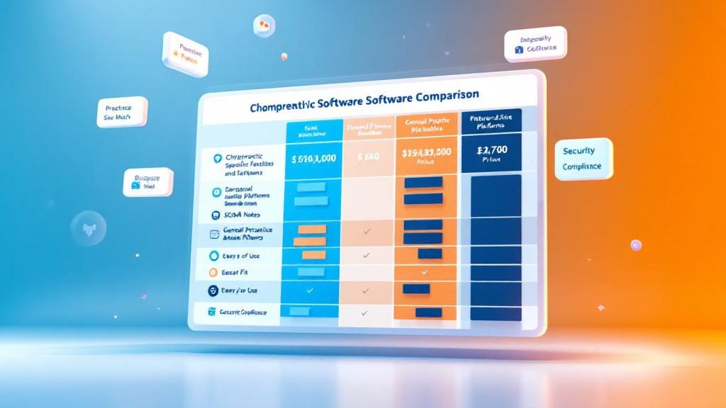 Comprehensive comparison framework for evaluating chiropractic appointment booking systems based on features, pricing, and practice fit Comprehensive comparison framework for evaluating chiropractic appointment booking systems based on features, pricing, and practice fit