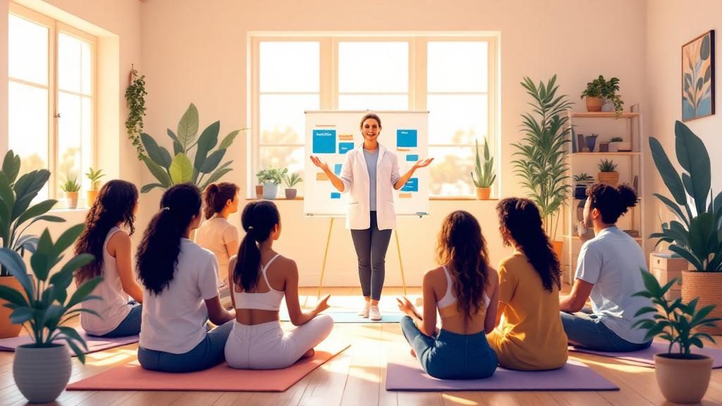 Holistic chiropractic practice hosting community wellness workshop building local connections and promoting natural healing education