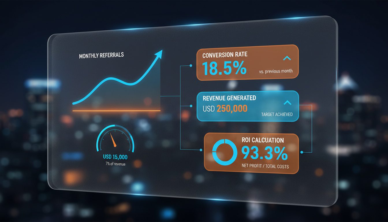 Key performance metrics for tracking chiropractic referral program success