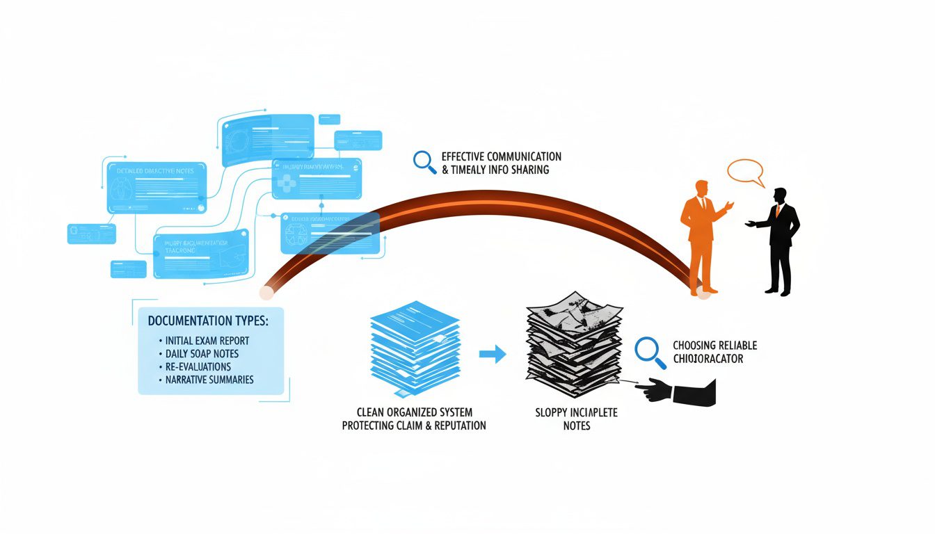Precise medical documentation system supporting patient claims and building attorney referral relationships Precise medical documentation system supporting patient claims and building attorney referral relationships