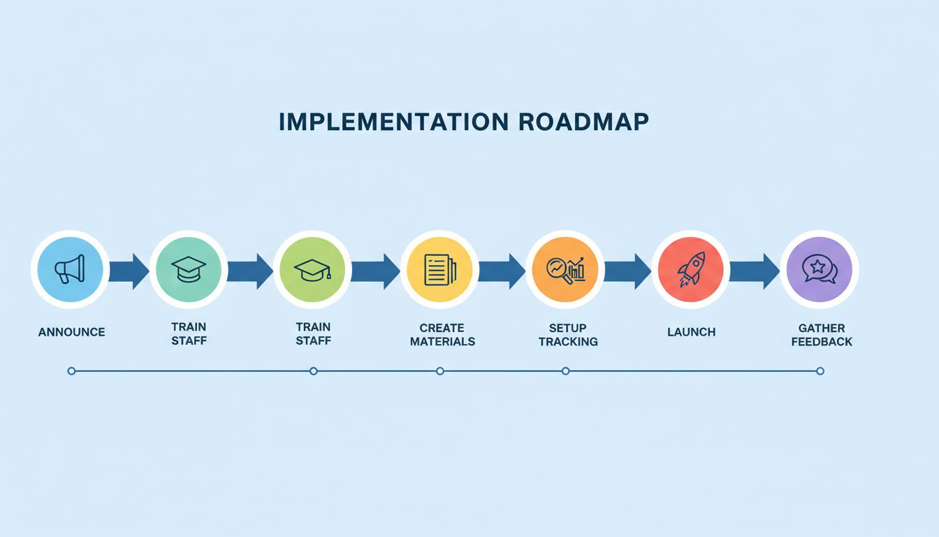 Step-by-step chiropractic referral program implementation process