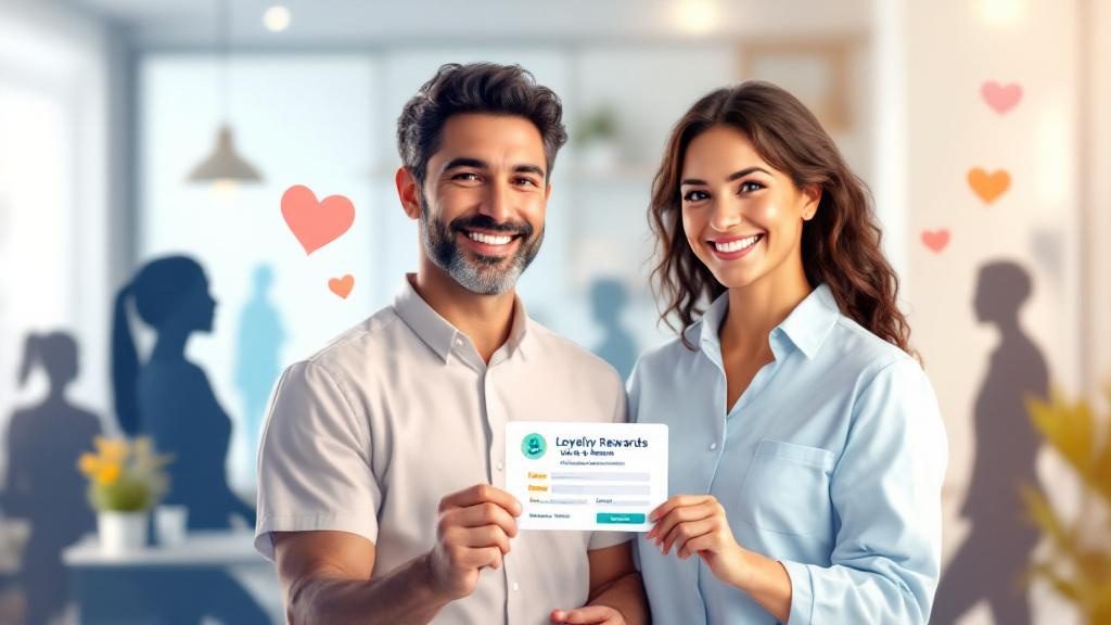 Transformed patient-chiropractor relationship showing engaged loyal patient feeling valued through rewards program creating community connection