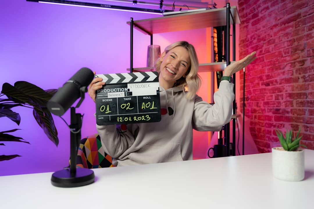 image1 filming youtube video for marketing
