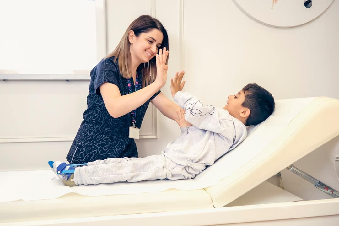 kid and chiro treatment
