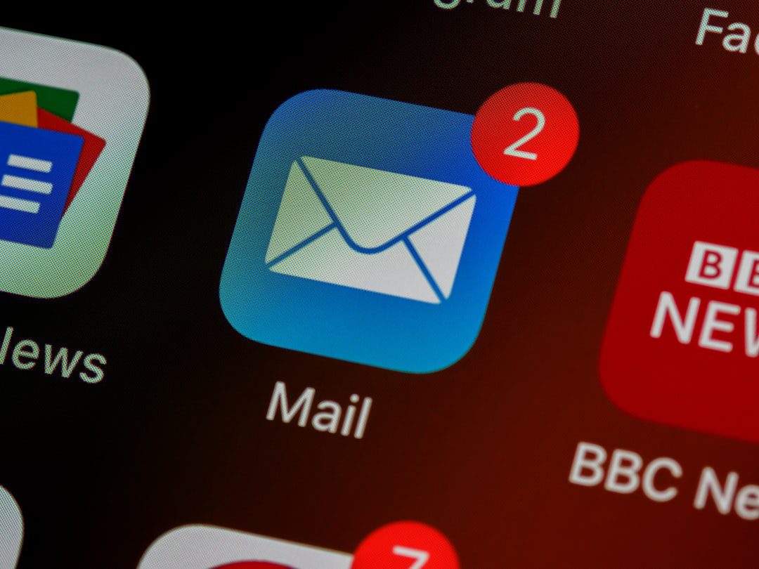 emails on phone