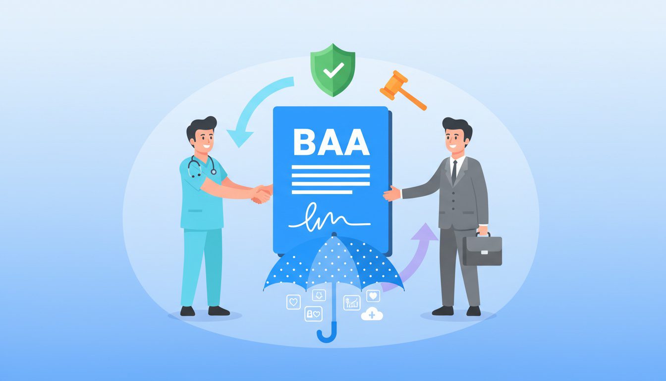 Business Associate Agreement requirements for HIPAA compliant cloud storage vendors