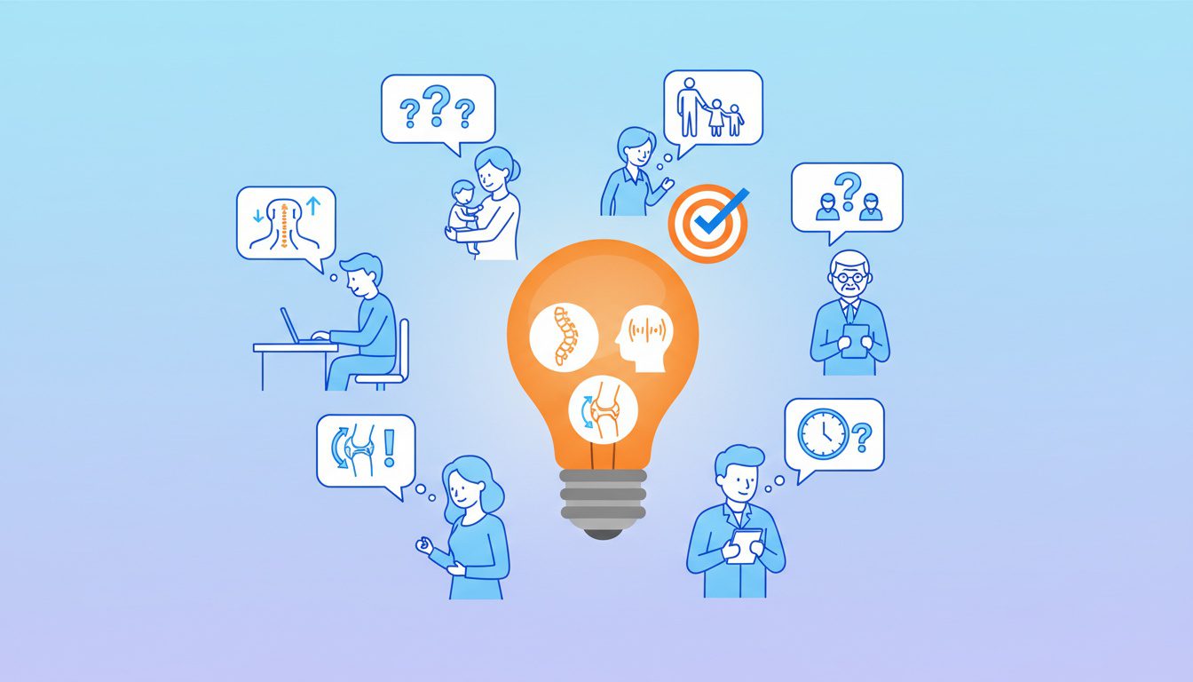 Choosing effective chiropractic webinar topics that address patient pain points and questions