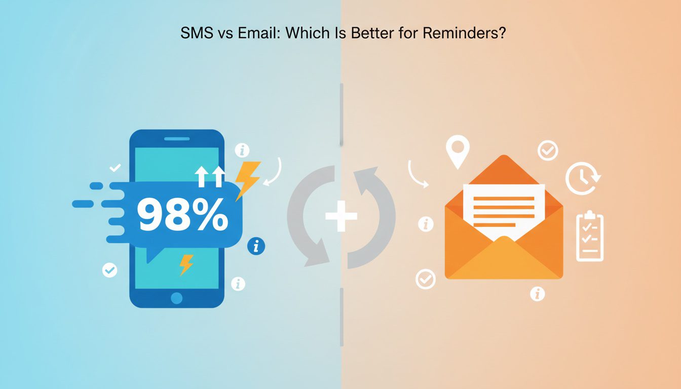 Comparison of SMS text reminders versus email reminders for chiropractic appointment communication