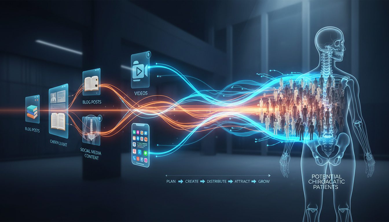 Content marketing strategy for chiropractic patient growth