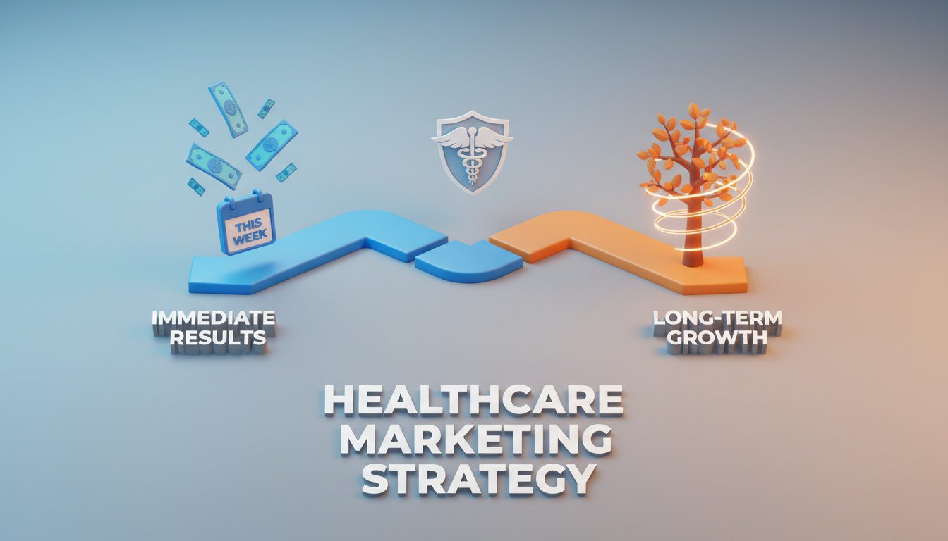 Fast vs long-term chiropractic marketing strategy comparison