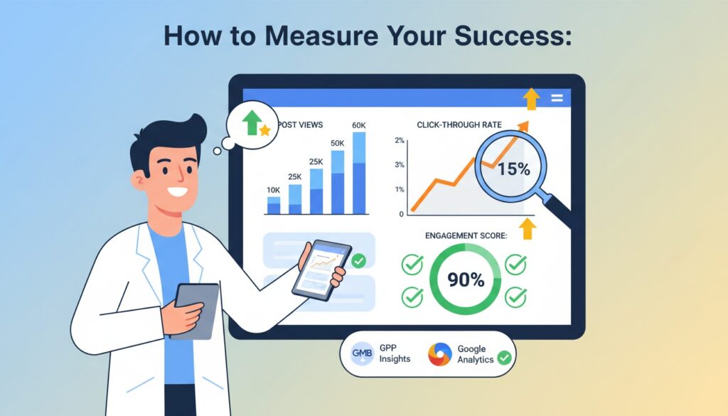 Measuring Google Posts performance and ROI for chiropractic practices