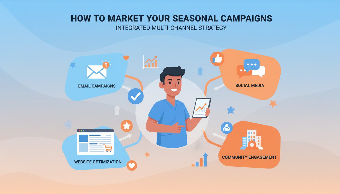 Multi channel chiropractic marketing strategy using email social media website and community outreach