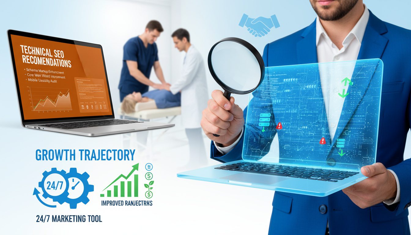 Professional web expert performing deep technical audit and optimization beyond basic DIY fixes