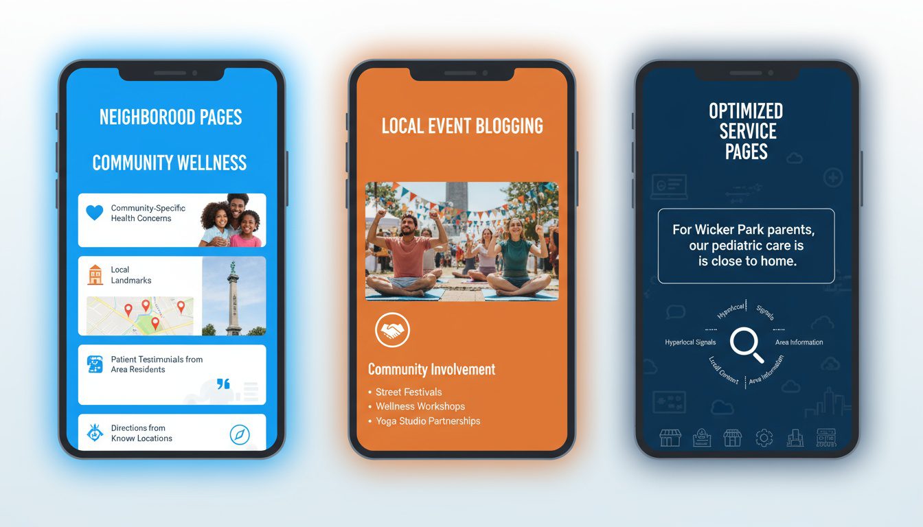 Three content strategies using neighborhood pages_ local events_ and service optimization for hyperlocal SEO