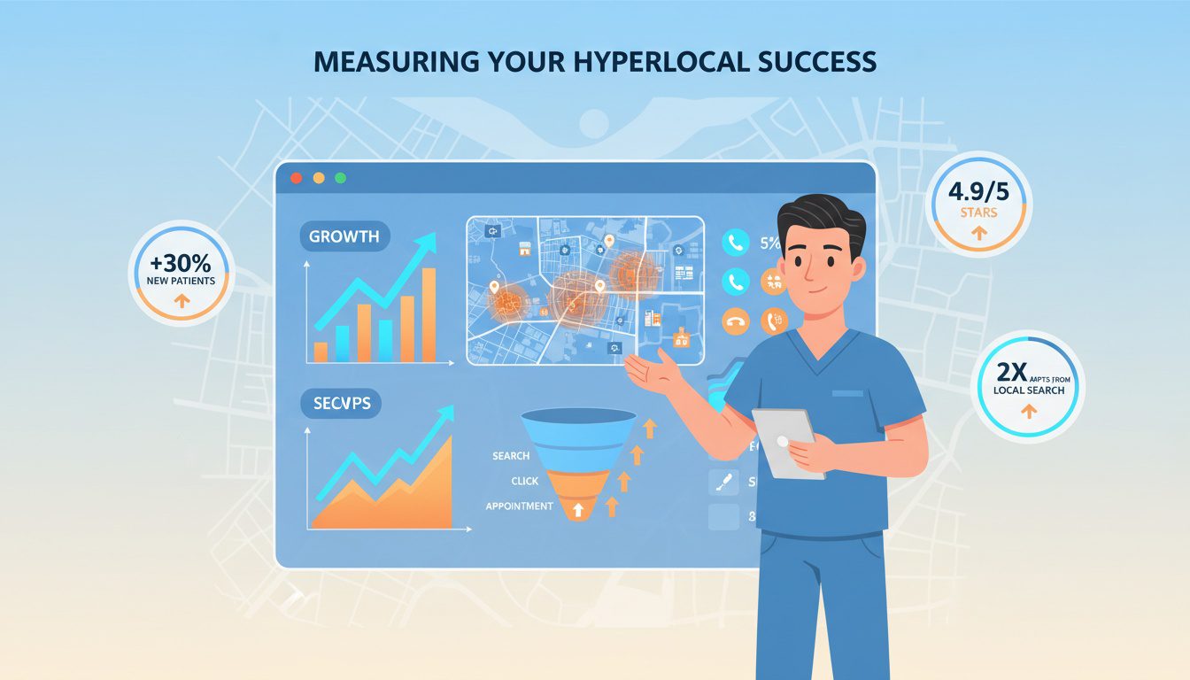 Tracking and measuring neighborhood SEO success metrics for chiropractic practice