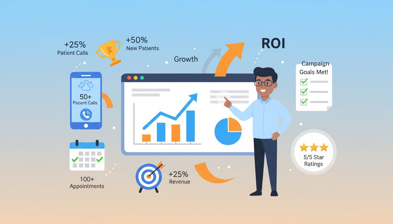 Tracking chiropractic marketing campaign success with metrics appointments and patient data