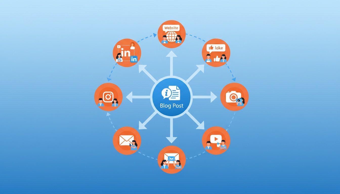 chiropractic content distribution strategy across multiple marketing channels