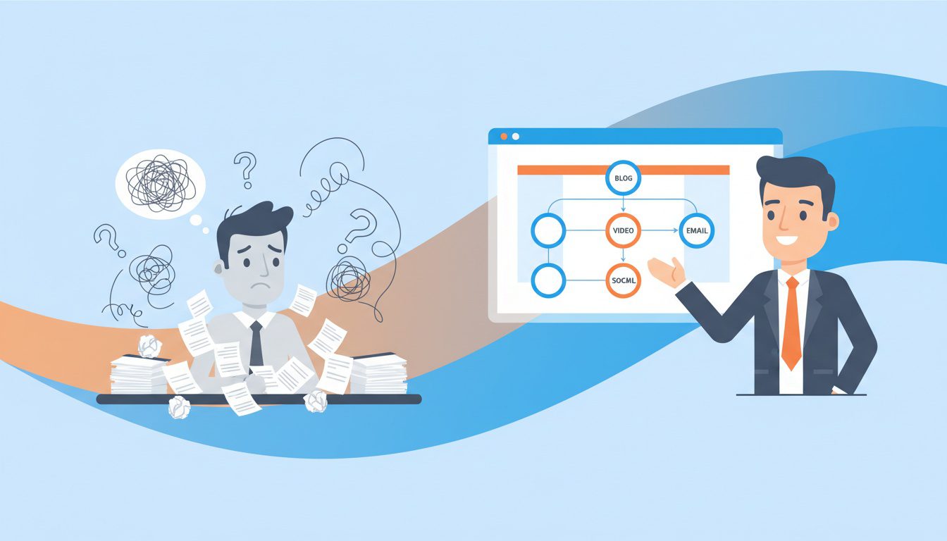 chiropractic content marketing transformation from disorganized approach to systematic strategy