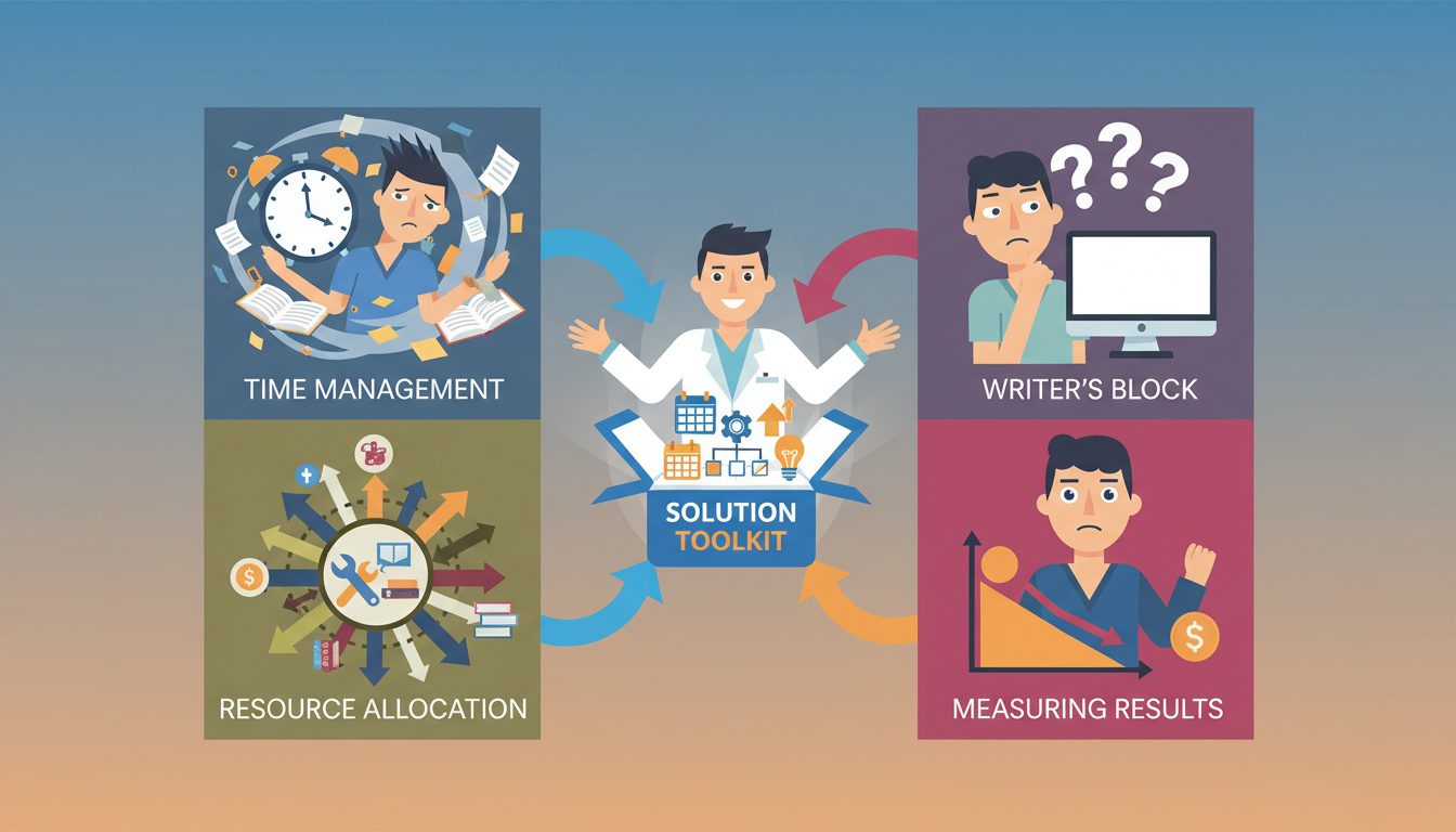 common chiropractic content marketing challenges with systematic solutions