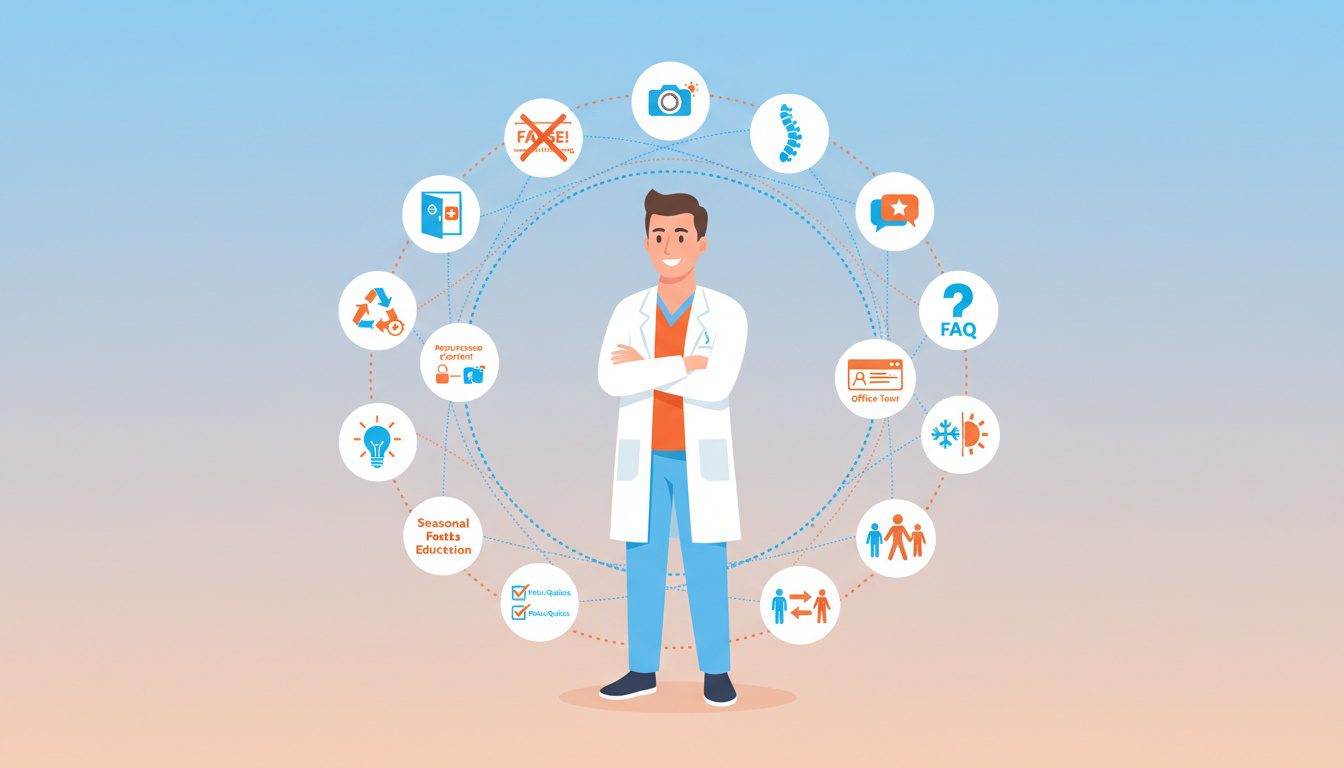 15 AI-powered social media content ideas for chiropractic practices