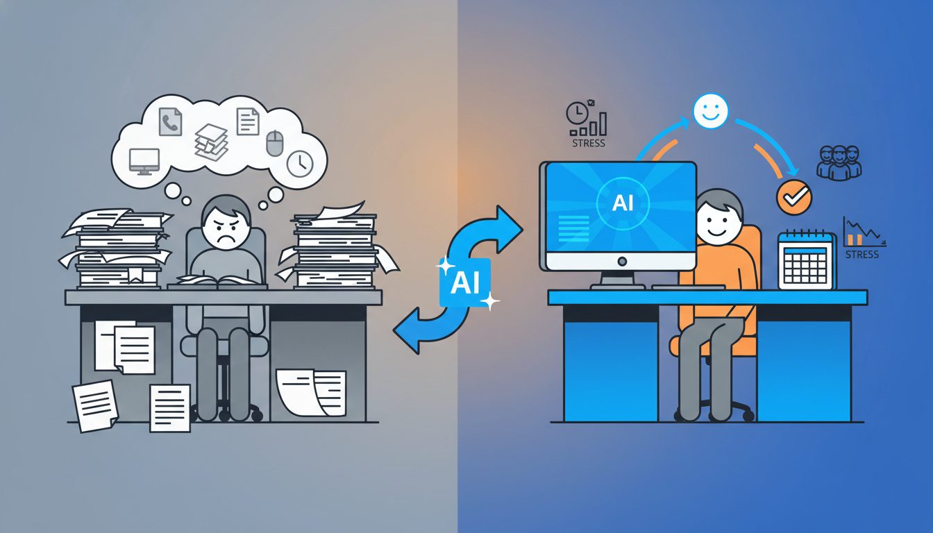 AI streamlining daily chiropractic practice operations improving efficiency and reducing administrative burden