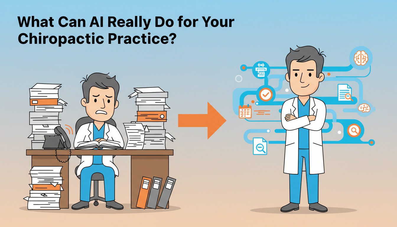 AI transforming chiropractic practice from chaos to organized workflow