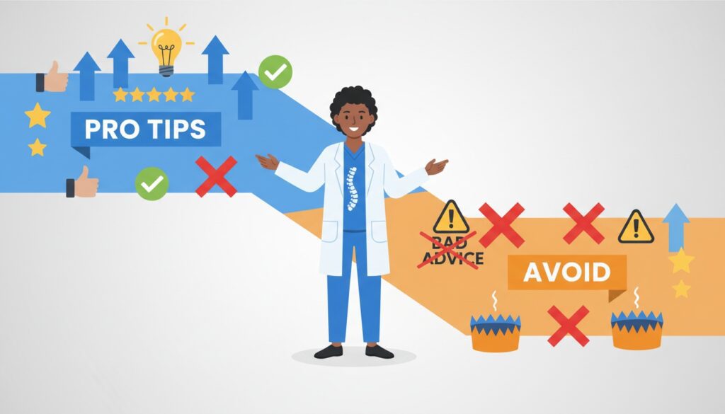 Advanced tips and common mistakes in chiropractic Google Q&A management