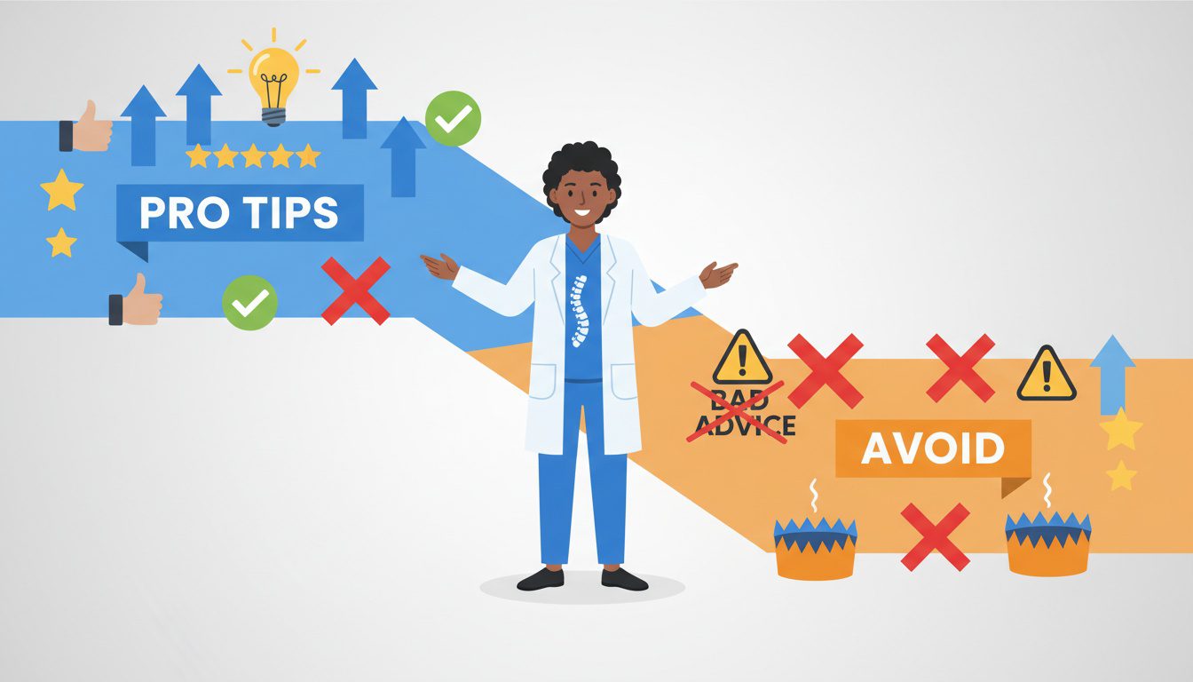 Advanced tips and common mistakes in chiropractic Google Q&amp;A management