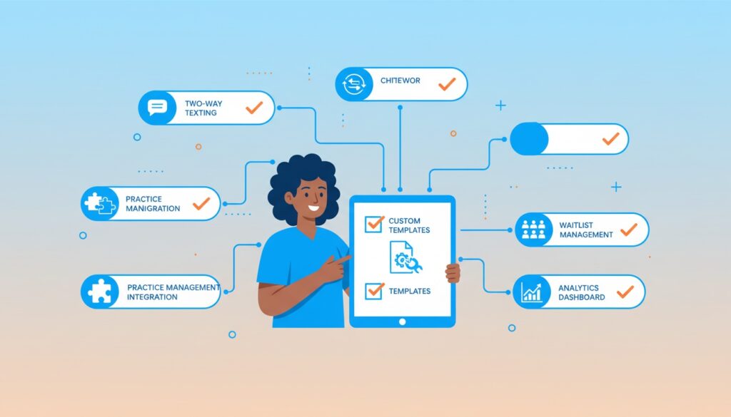 Checklist for choosing the right AI appointment reminder system for chiropractic practices