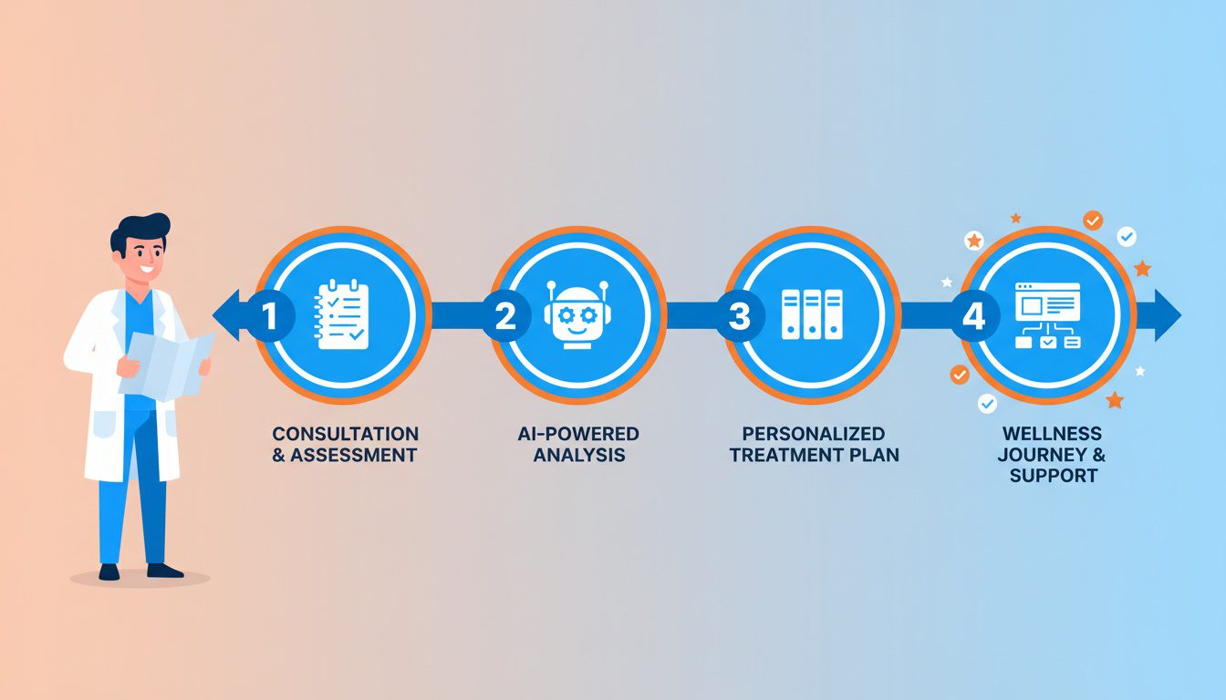 Four-step process for chiropractors to implement AI keyword research strategy
