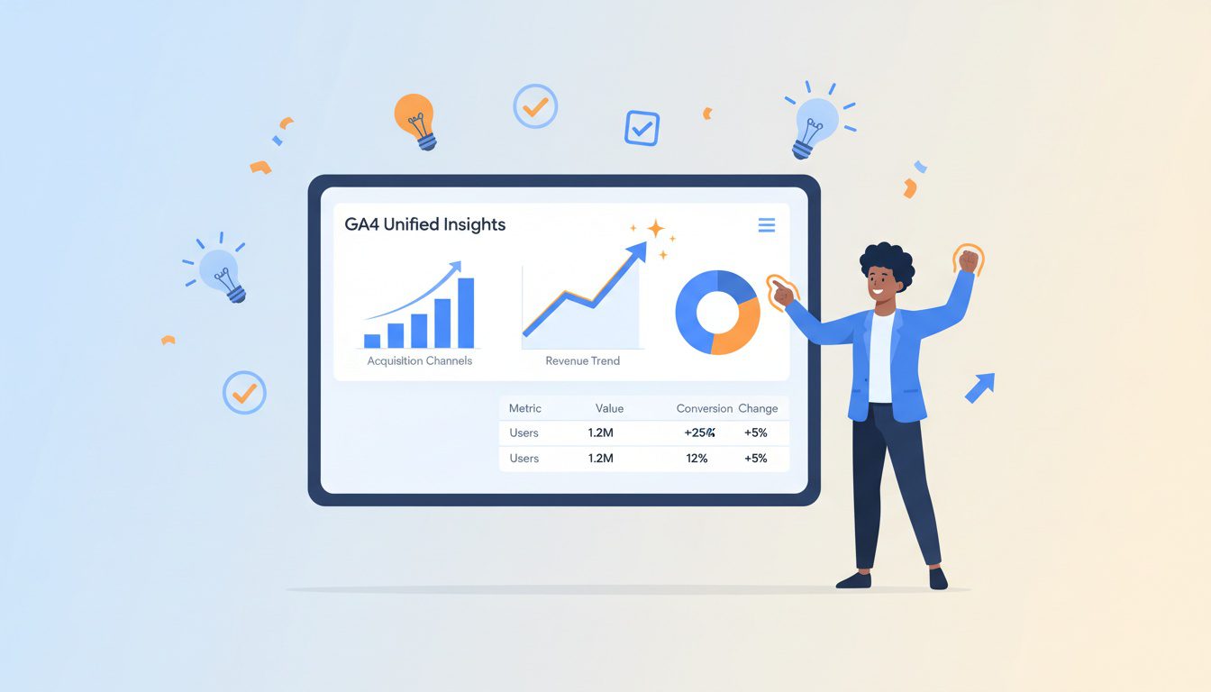 Google Analytics 4 dashboard showing UTM campaign tracking data for chiropractic practice