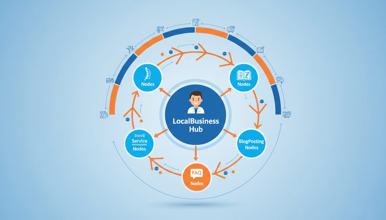 advanced interconnected schema markup strategy for chiropractic practice knowledge graph