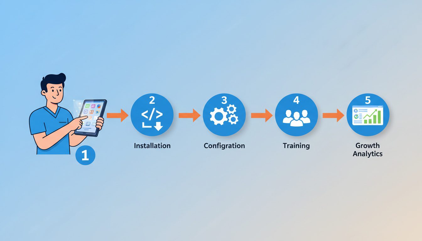 chiropractic call tracking implementation workflow from setup to optimization