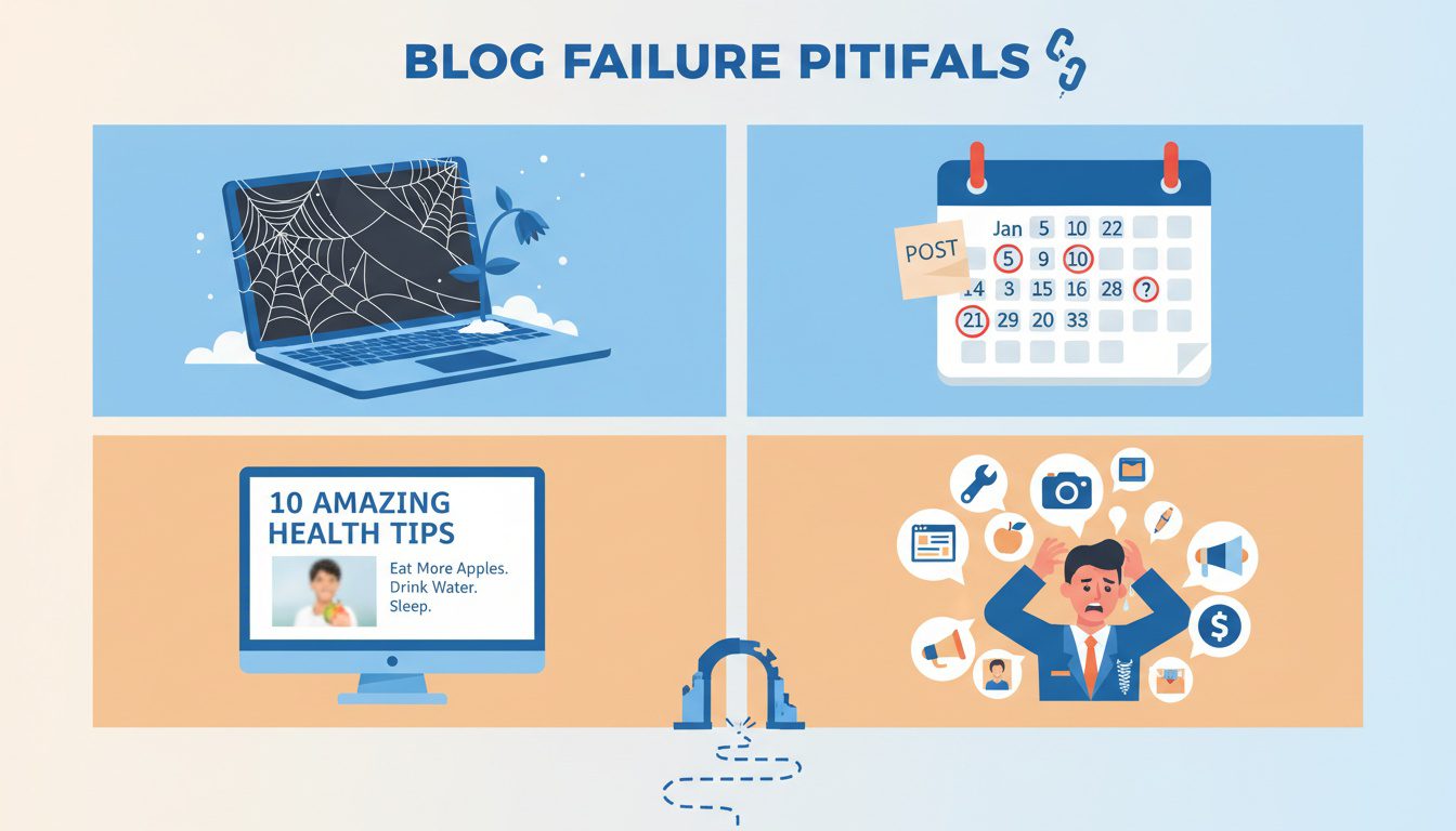 common chiropractic blog mistakes and failure scenarios to avoid