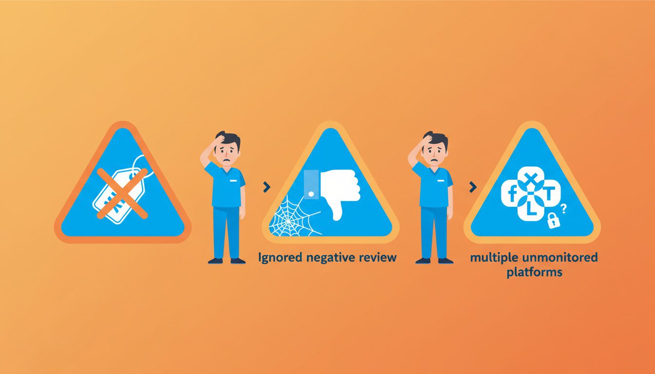 common chiropractic review management mistakes and errors to avoid