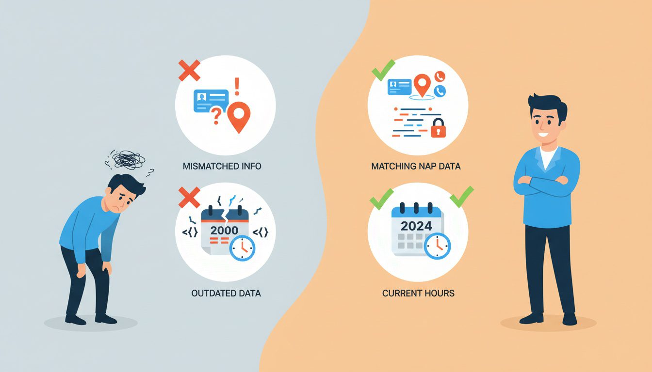 common chiropractic schema markup mistakes versus correct implementation